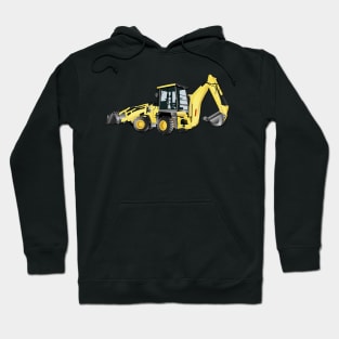 Heavy Equipment Operator - Front End - Back-Hoe wo Txt Hoodie